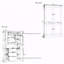 Armoire de cuisine autoportante, poste de travail de rangement haut avec 4 portes, 3 tiroirs, tablettes amovibles et 6 supports à vin pour la salle à manger, gris-132838947