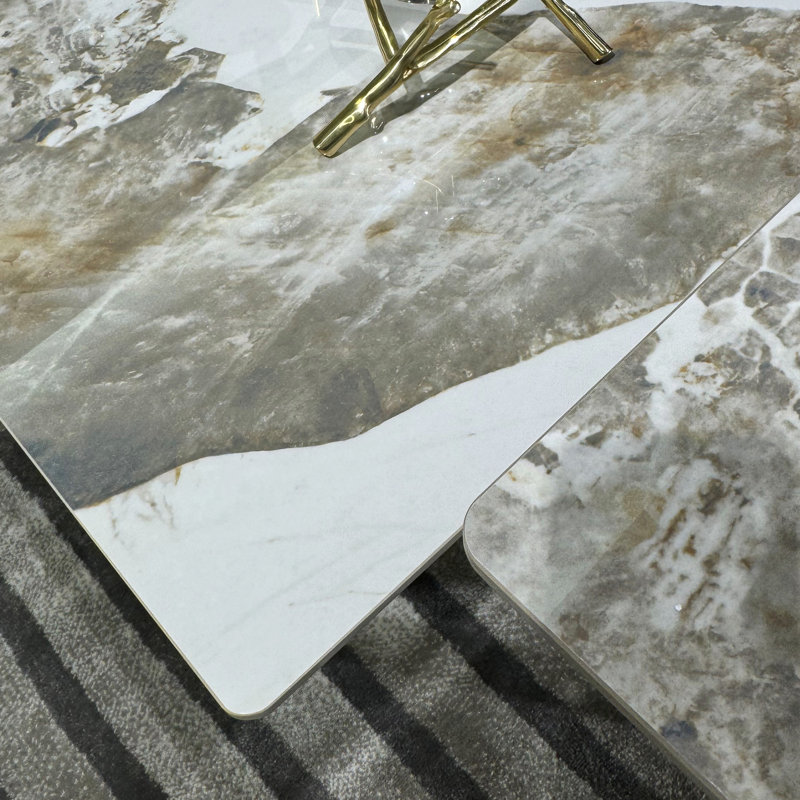Khamyla Coffee Table, Silver