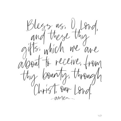 " Bless Us " by Lux + Me Designs