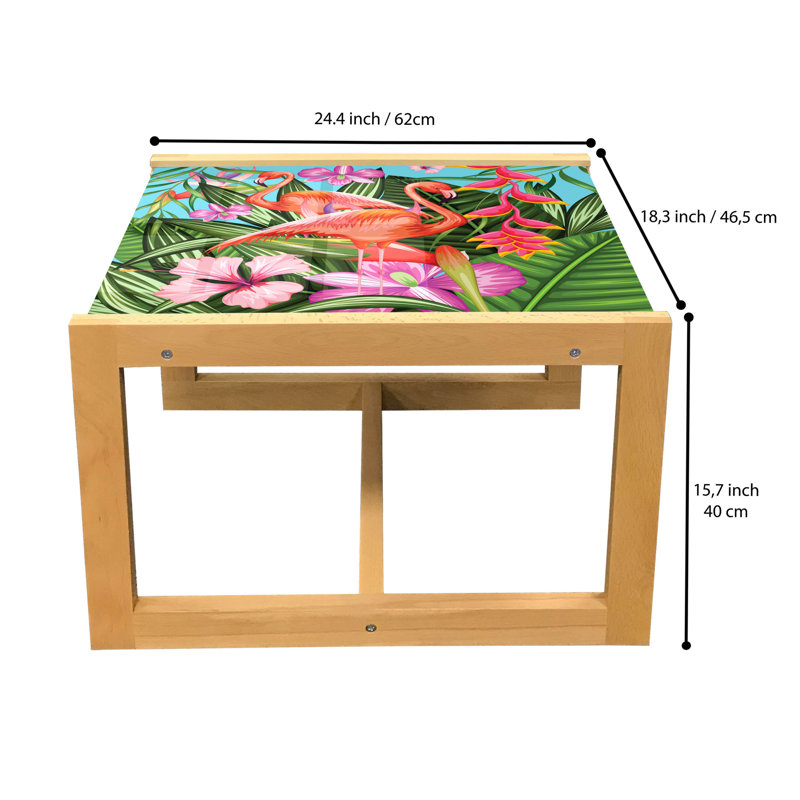 Jamarl Sled Coffee Table, 62cm H x 46cm W x 40cm D
