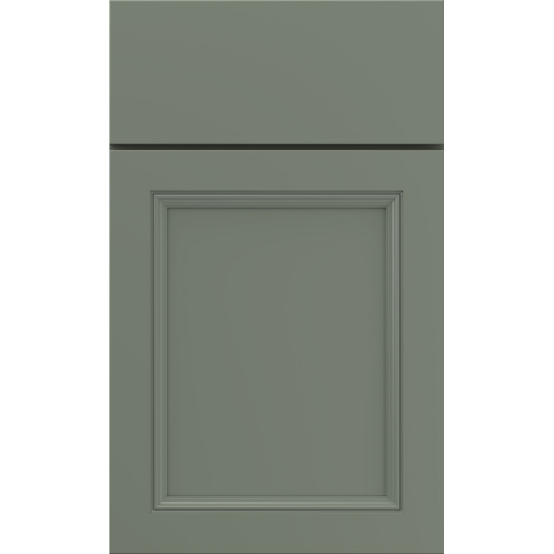 Échantillon de porte Dwelling Value Parkhaven, Sauge, Painted Hardwood