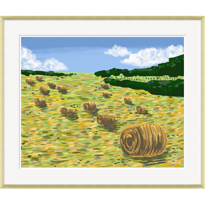 Morning Field Painting by Yuki Osada