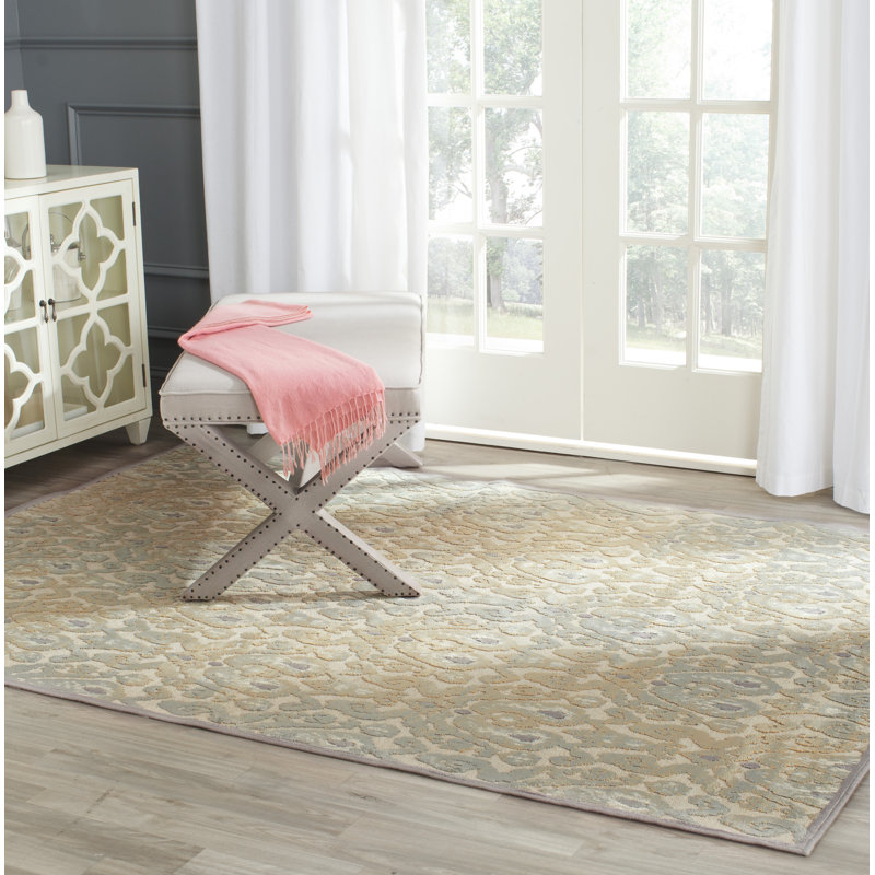 Saint-Michel Performance Ikat Rug, Rectangle 5'3" x 7'6"