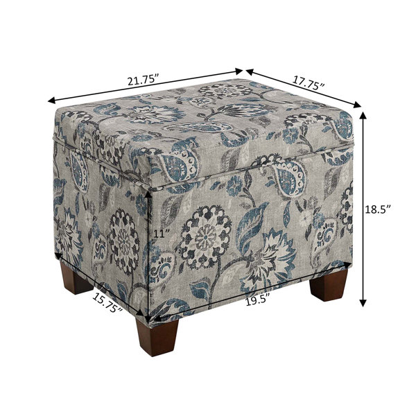 Lark Manor Avalon 5 Piece Storage Ottoman & Reviews