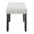 1Pc Upholstered Bench Soft Neutral Tone