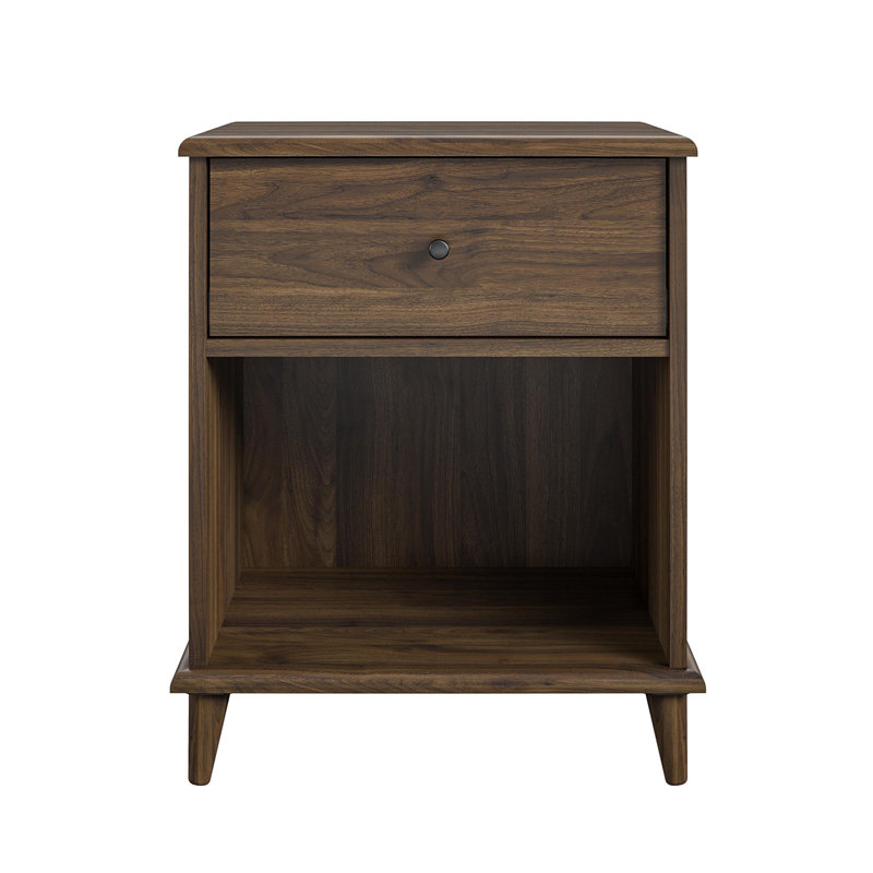 Nikhil 50cm W Manufactured Wood Bedside Table