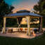 15 pi L 13 pi. D Pavillon de jardin en bois massif