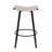 Counter Height Backless PVC Weaving Bar Stools With Round Footrest (2PCS Sets)