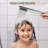 3-Function LED Light Thermostatic Rainfall Shower System with 6 Body Jets and Rough-in Valve-105831521