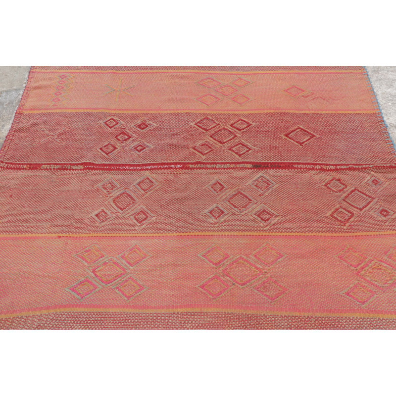 Vintage One-of-a-Kind 5'4" X 5'5" Area Rug