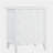 Luca 3-drawer Nightstand - White-1851894303