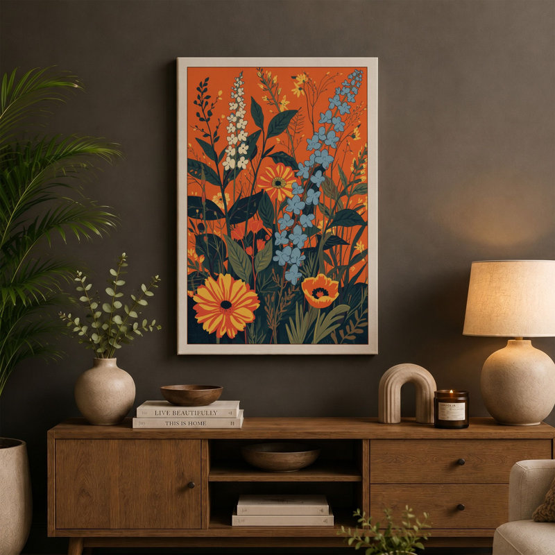 Print, 30x20 - 76.2 x 50.8 cm, Sage Border