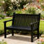 Banc de jardin extérieur en plastique pour 2 personnes 2 personnes-47453399