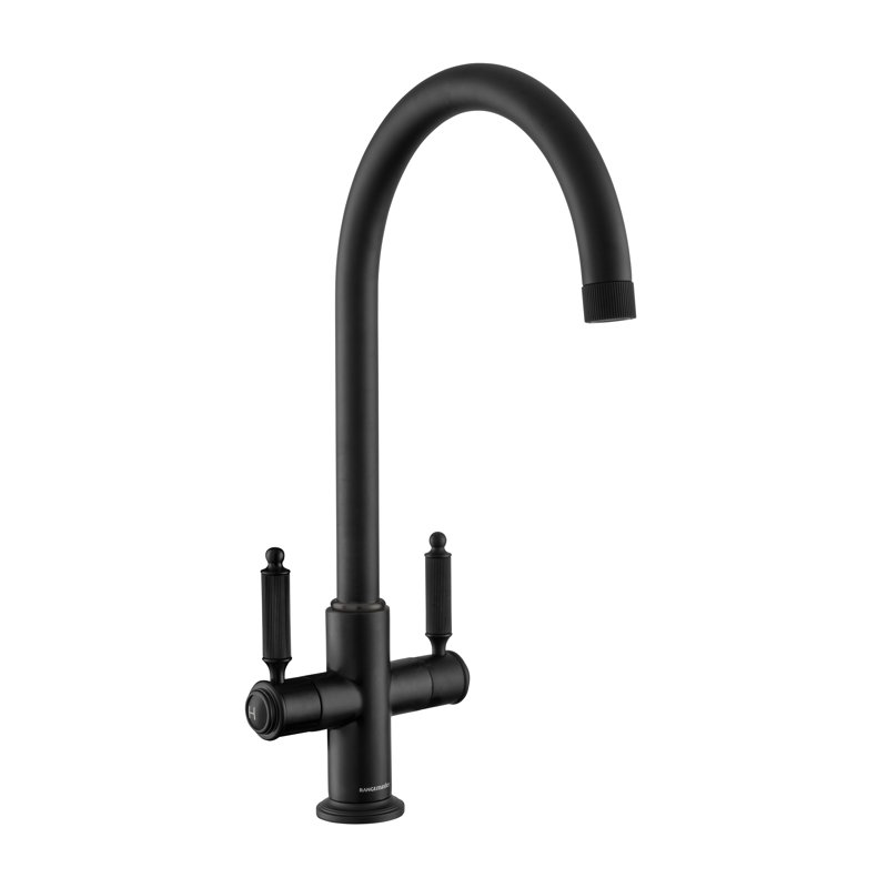 Rangemaster Sink & Taps Kitchen Faucet, Matt Black