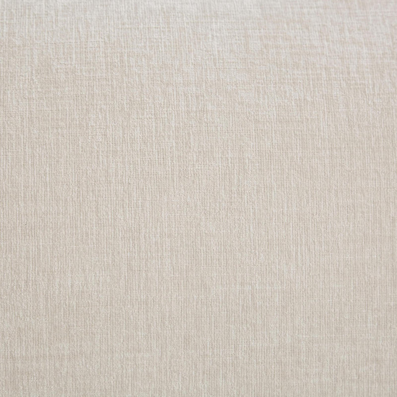 Méridienne surdimensionnée de 51 po avec repose-pieds et rangement en chenille douce beige, Beige