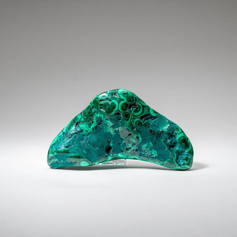 Malachite avec pierre polie Chrysocolla de République Démocratique du Congo (1,3 lb)