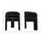 Rafaelof Fully Assembled Solid Wood Barrel Arm Dining Chair -85038587