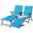 Jimell Outdoor Metal Chaise Lounge-14204046-14204036