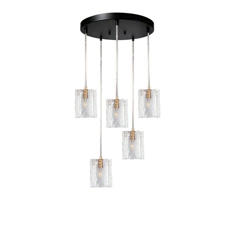 5 - Light Dimmable Cluster Pendant Light