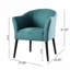 Fauteuil demi-tonneau moderne Mid-Century Babette-23541268