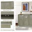 Élégante armoire en bois à 4 portes avec tablettes réglables pour un rangement polyvalent-1014757835