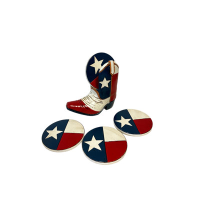 Texas Boot Coasters