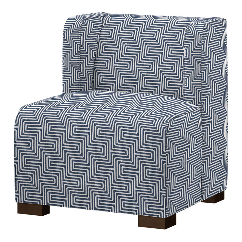 Joan Slipper Chair, Expresso, Perigold Francine Dusty Rose