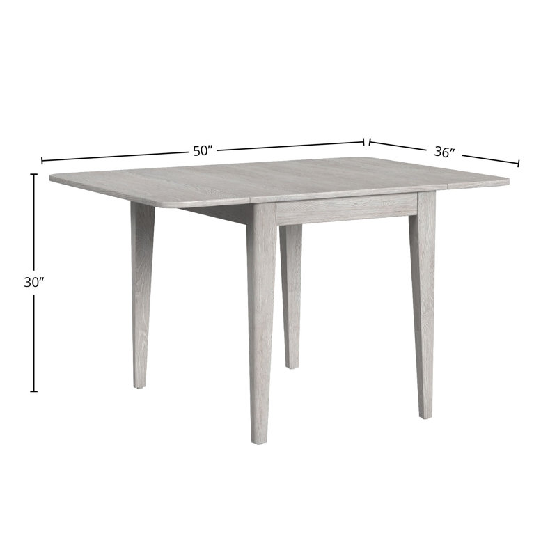 Table de salle à manger Catriona, Blanc