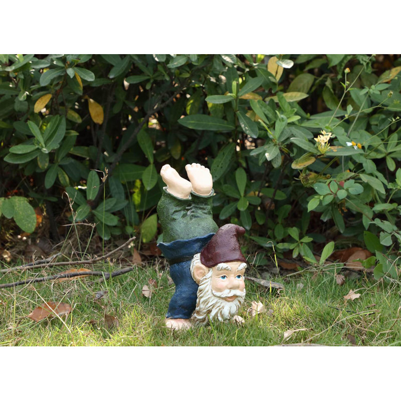 Gnome Doing Handstand