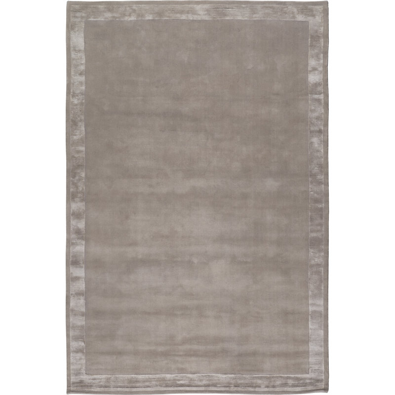 Farrow & Ball Silk Border Sam's Stone Area Rug, Rectangle 12' x 16'