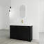 Ensemble de meuble-lavabo autoportant de 48 po avec lavabo en résine, avec porte à fermeture douce, ensemble KD-279414571