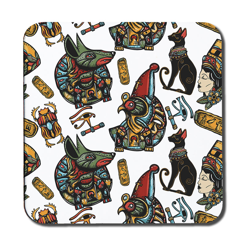 Square 6 Piece Coaster Set