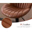 Agapito Upholstered Adjustable Height Counter Stool