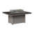 Plateau martelé noir avec base gris clair sélectionné