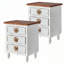Table d'appoint 3 tiroirs avec rangement-1608426534