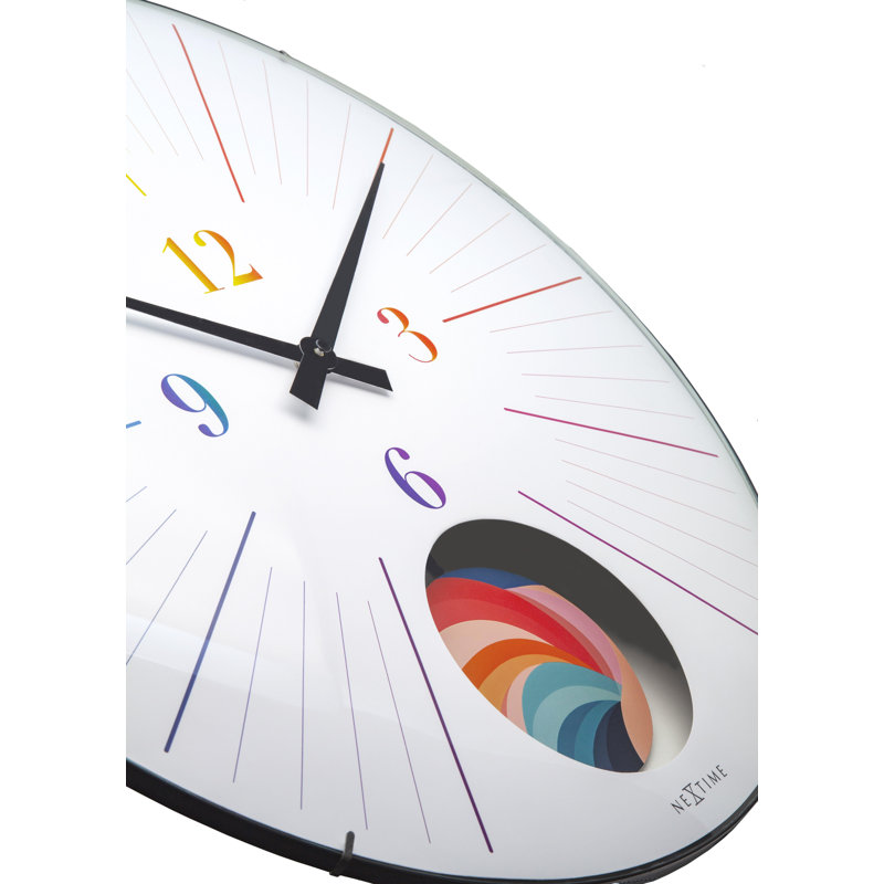 Citybeat Glass Analogue Wall Clock