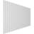 Adjustable PVC Slat Wall Panel Kit-87892081