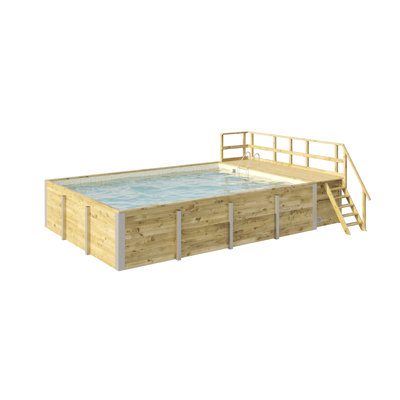 Massivholzpool