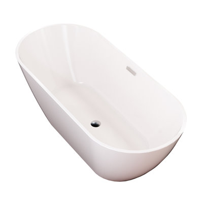 Aspen Casainc Freestanding Soaking Acrylic Bathtub