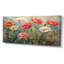 Fleurs de coquelicots roses et blanches Garden Party - coquelicots, salon d'art mural-1176173005-1212912493