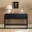 Sitarski Transitional Curved Waterfall 2-Drawer Writing Desk-479345908
