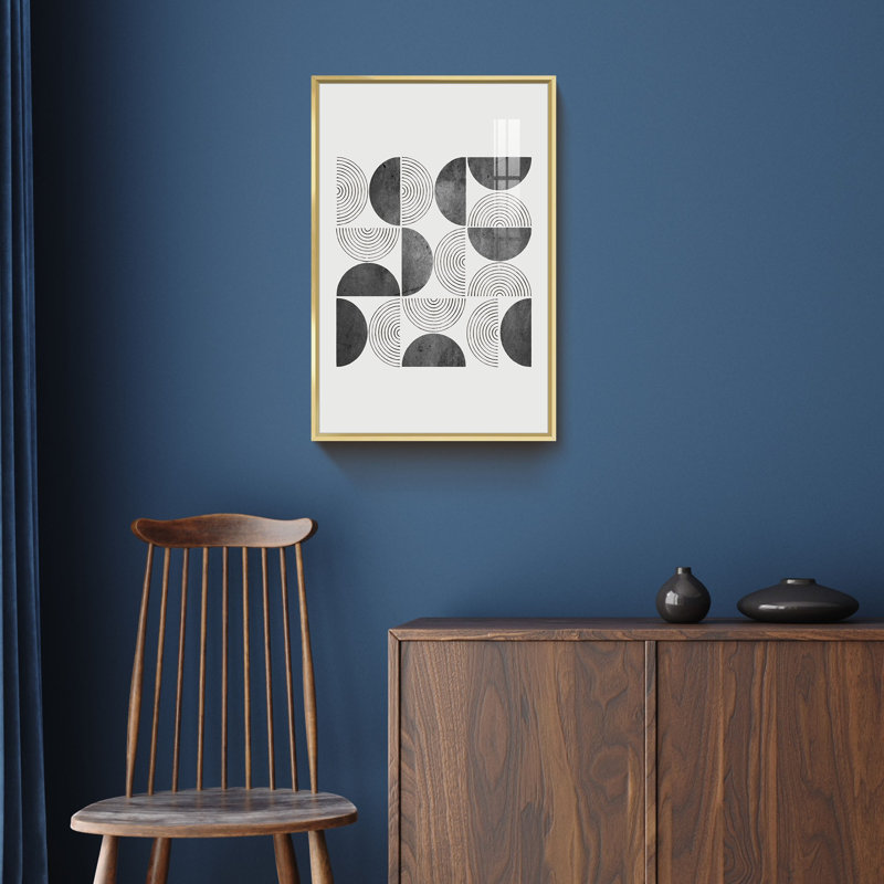 Boho - reproduction d'art sur toile, L 16 po x H 24 po, Or