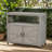 Wooden Patio Bar Table Set With Storage, Buffet Cabinet Sideboard For Outdoor And Indoor-1816715808