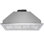 Victory 30-Inch 600 CFM Insert Range Hood with 4-Speed Push Button in Stainless Steel, Bright LED Lights, Auto-Shutoff Timer