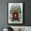 «Cvetana Lumberjack Bear Latte», reproduction d'un seul cadre photo sur toile-88442262-88442259