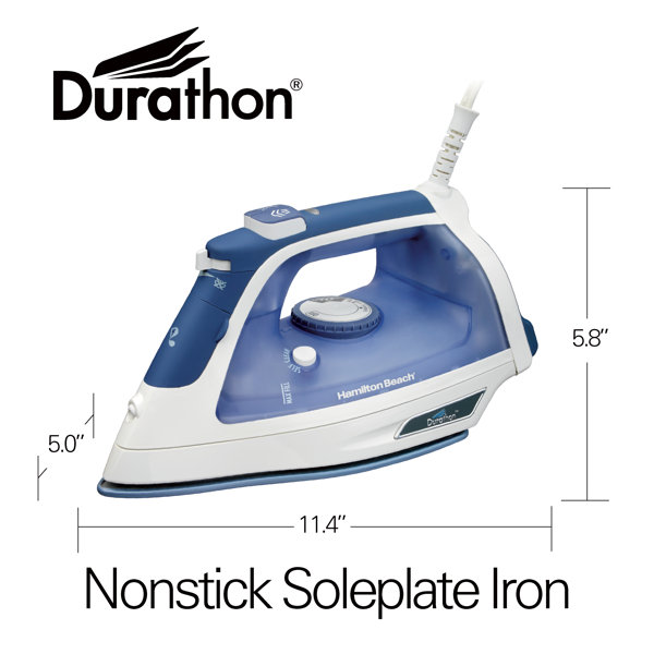 Hamilton Beach Durathon Iron Retractable, Blue