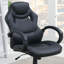 Chaise de bureau rembourrée 4pc