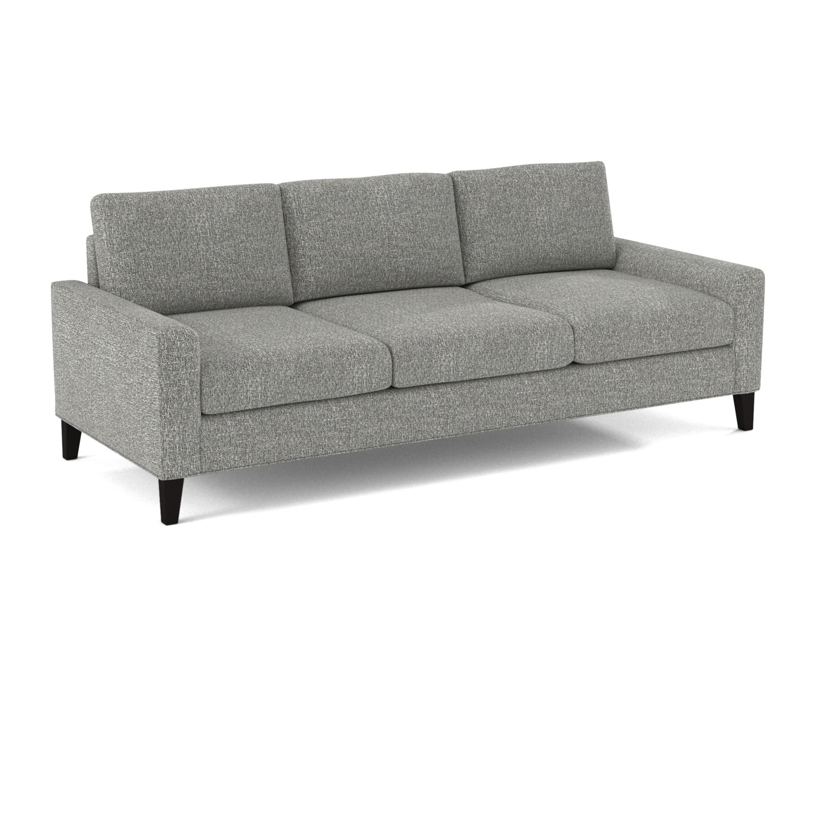 Madison 84" Sofa, Connelly Dove Performance Tweed