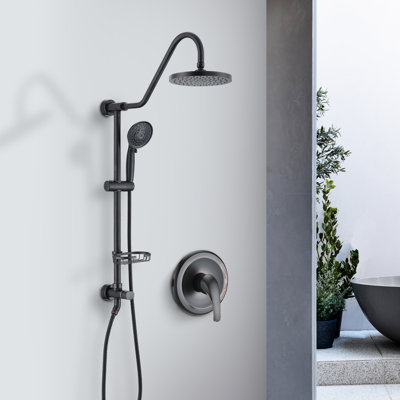 Système de douche complet avec valve brute