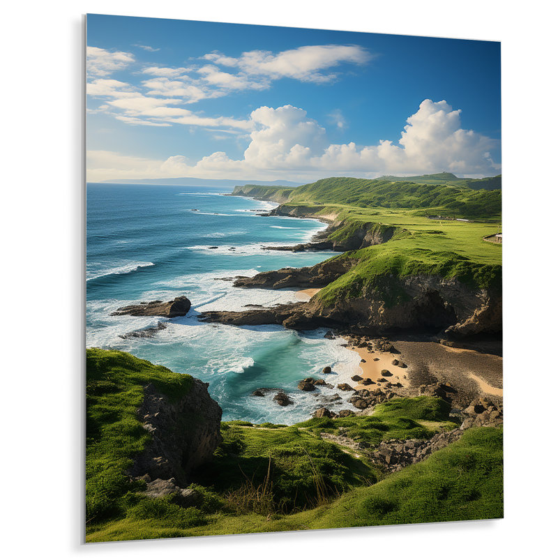 Paysage de Guam - impressions murales en métal Guam, H 20 po x l 12 po x P 1 po